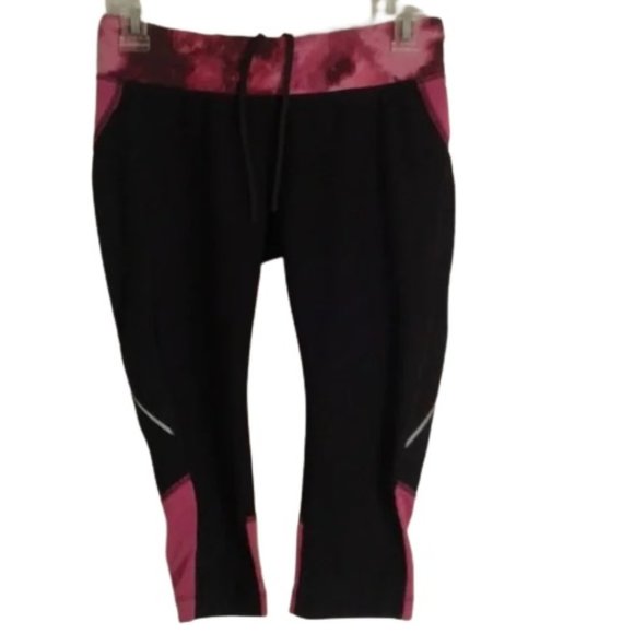 Lucy Pants - Lucy Tech XS workout Capri pink black